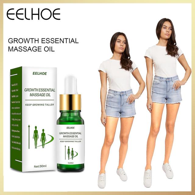 Natural Herbal Heightening Essential Oil Increase Height Body Taller Essential Oil Natural Adult Growth Essential Oil - 30ml-3 Pcs on Productcaster.