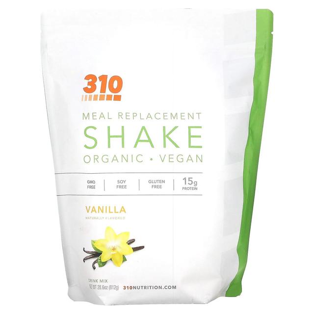 310 Nutrition, Meal Replacement Shake, Vanilla, 28.6 oz (812 g) on Productcaster.