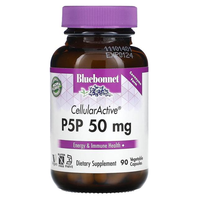 Bluebonnet Nutrition, CellularActive P-5-P, 50 mg, 90 Vegetable Capsules on Productcaster.