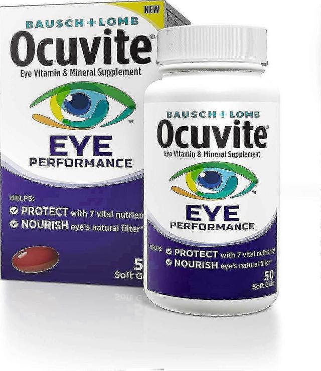 Bausch & Lomb Bausch + lomb ocuvite eye performance formula, softgels, 50 ea on Productcaster.