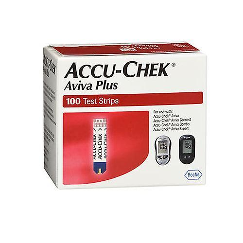 Accu-Chek Aviva Plus Test Strips, Count of 1 (Pack of 1) on Productcaster.