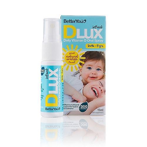 Better You BetterYou, D Lux Infant Vit D Oral Spray, 15ml on Productcaster.