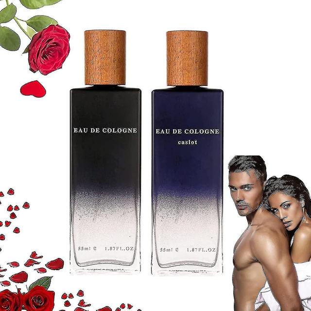 Feromoon Keulen voor mannen trekken vrouwen aan, Feromone Sense Feel Natural Body Mist, langdurige mannen per 2 bottles Blue black on Productcaster.