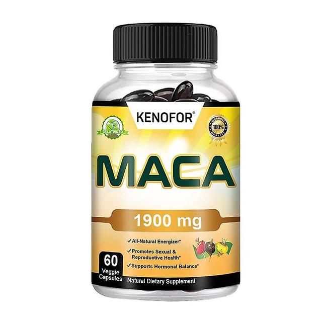 Visgaler Powerful Natural Maca Extract Boosts Strength, Endurance Energy Confidence, Male Erection Capsules, Enlargement Pill Supplements 60 count-... on Productcaster.