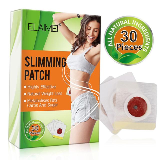 2 Boxes (60 Pieces) Slimming Stickers Natural Ingredients Belly Button Stickers Fat Stomach Burner Suitable For Beer Stomach Barrels Betterlifefg on Productcaster.