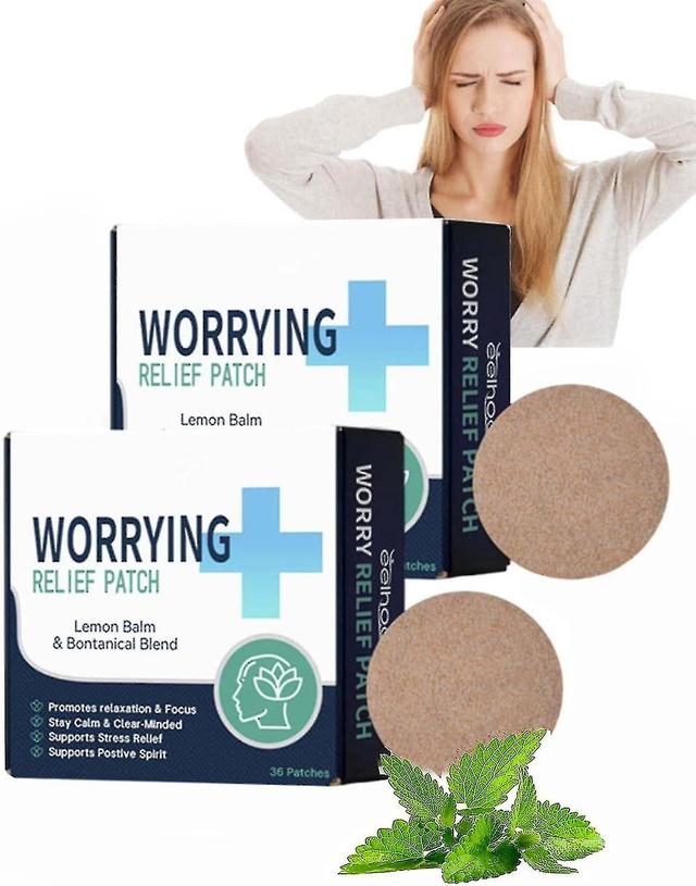 Qian Anxiety Relief Patch, Patch Relaxing Patches, Stress Relief Patches - Stress Relief, Natural Mood Support, Energy (1 Boxs -36 Patches) on Productcaster.