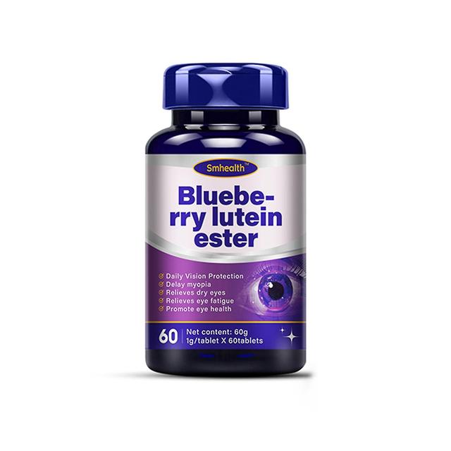 Blueberry Lutein Lipid 1g*60pcs Protect & Improve Eye Vision Delay Eye Aging on Productcaster.