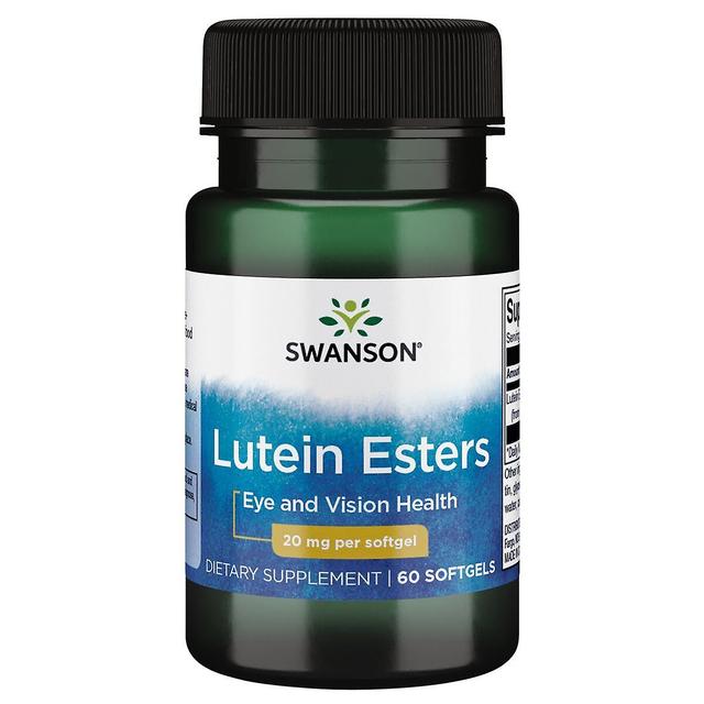 Swanson Lutein Esters 20mg 60 Softgels on Productcaster.