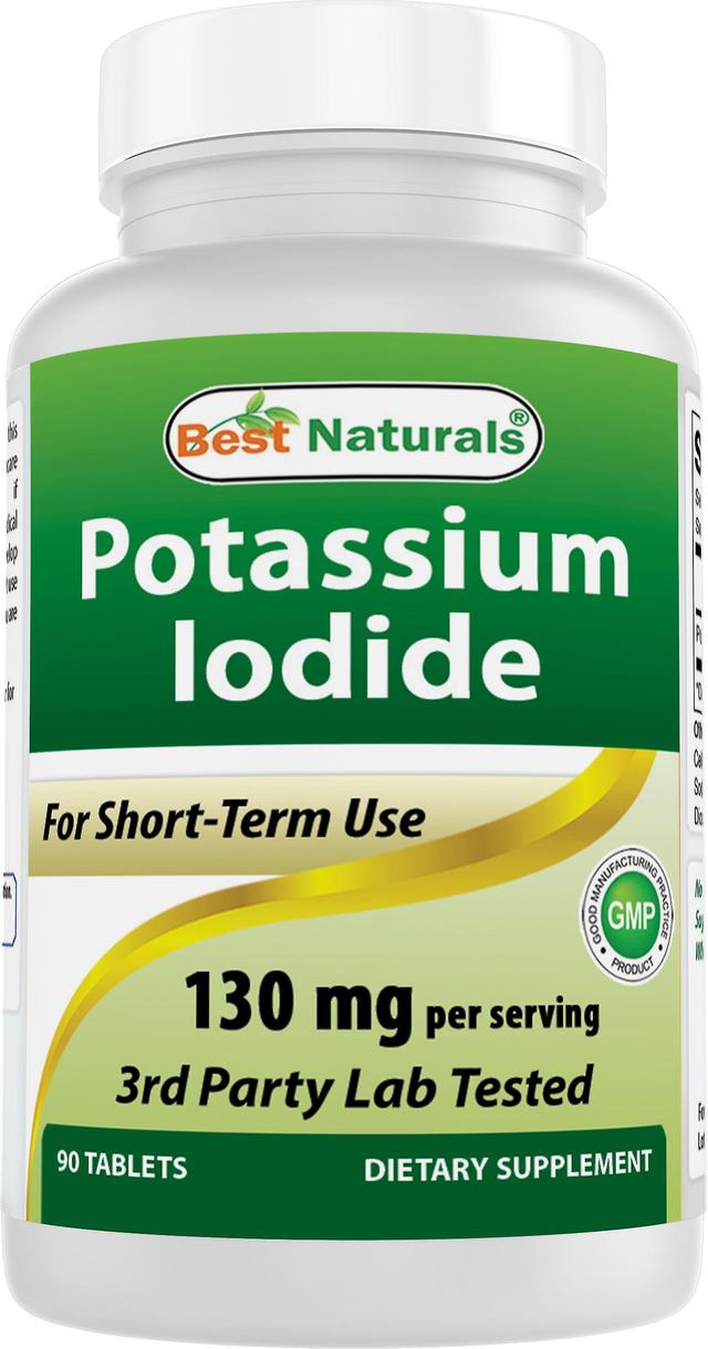 Best naturals potassium iodide 130 mg per serving - dietary supplement, 90 tablets (1) on Productcaster.