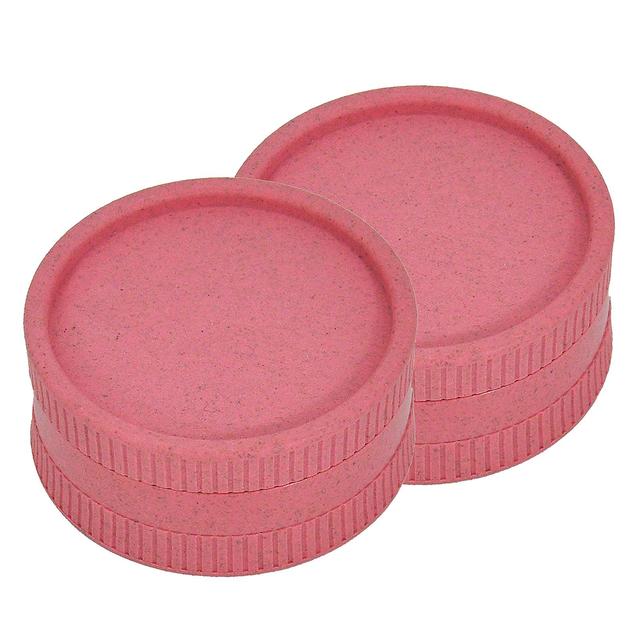 Gereduceerd!! 2 stuks specerijen accessoires handige praktische plantaardige vezel pollen kruidenmolen [Roze] on Productcaster.