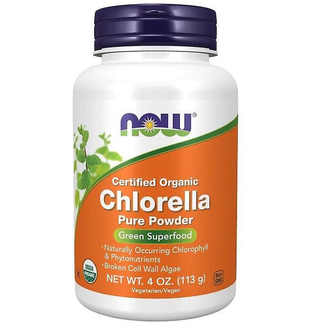 NOW Foods Chlorella Organic Pure Powder 113g on Productcaster.