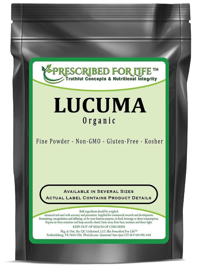 Prescribed For Life Lucuma prášok-organické 2 kg (4.4 lb) on Productcaster.