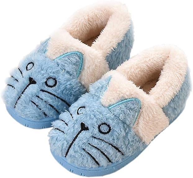 Dewenwils Dww-Chausson Enfant Fille Peluche Pantoufle Fille Chausson Garon Chaussons Hiver Antidrapants bb Chaussures pour Femme Homme on Productcaster.