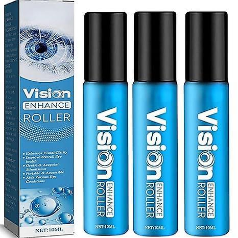 Mysept Eye Vision Enhance Roller, Vision Enhance Roller, Enhances Visual Clarity, Relieve Eye Strain 3Pcs on Productcaster.