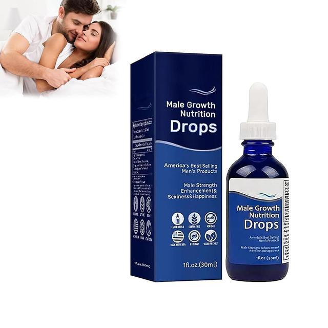 Wtowin Male Growth Nutrition Drops, Men's Complex Drops, Natural Male Strengthening Secret Drops For Strong Men Improving Hardness & stamina 4pcs -... on Productcaster.