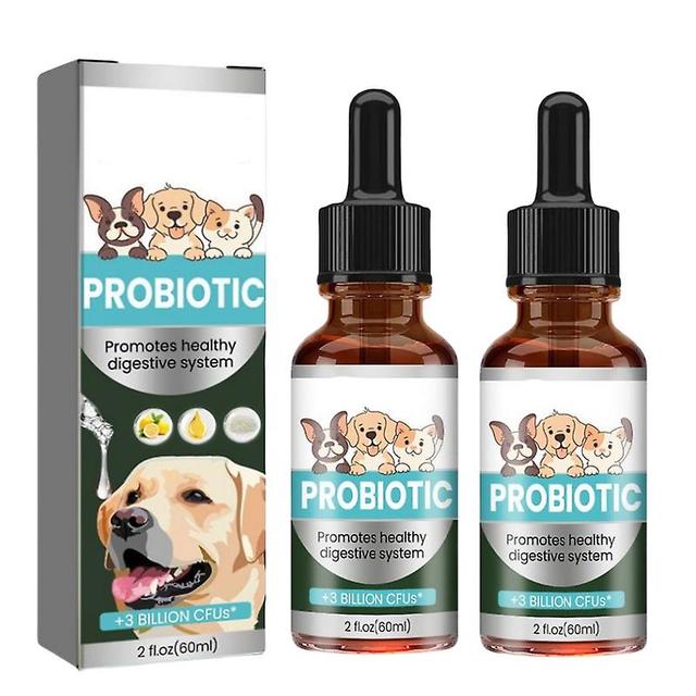 Pet Probiotics Supplement for Gastrointestinal Health and Physical Fitness 2PCS on Productcaster.