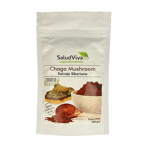 Salud Viva Chaga Powder 100 g on Productcaster.