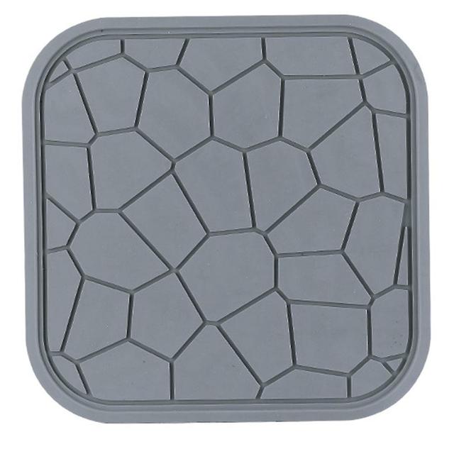 Anti-scald Silicone Pot Mat Heat-resistant Non-slip Bowl Pad High Temperature Resistant Pot Holder Mori Gray on Productcaster.