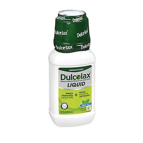 Dulcolax Saline Laxative Liquid Mint Flavor, 12 Oz (Pack of 1) on Productcaster.