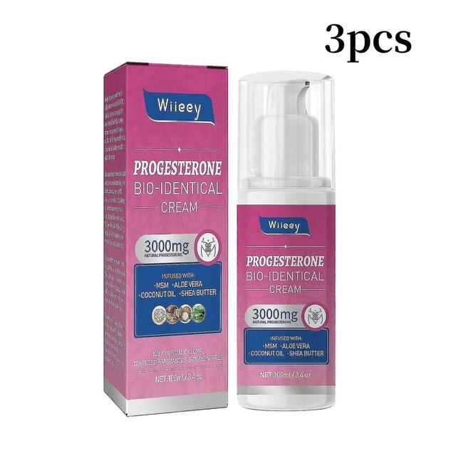 Szfy 1-3pcs 100ml Climacteric Progesterone Cream Female Middle-aged And Elderly Regulating Mood Balance Progesterone Level Climacteric Balance Cream on Productcaster.