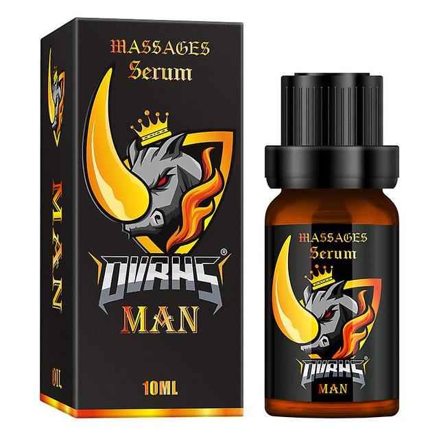 Mamusk Men Essential Oil Men Essential Oil, Energy Massage Essential Oil for Men, Boost Strength for Men 10ml 2 Pcs on Productcaster.