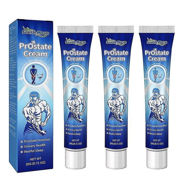 South Moon 3pcs Prostate Ointment Treatment Frequent Urination Prostatitis Urology Infection Renal Insufficiency Cure Kidney Deficiency Cream on Productcaster.