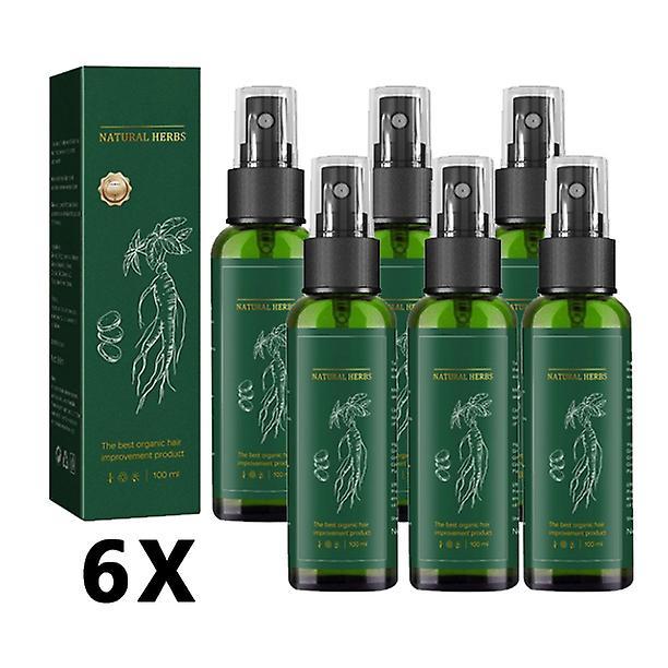 Mysept 6pcs Ginseng Haarwuchs Flüssigkeit Anti-Alopezie Haarwuchs 100ml on Productcaster.