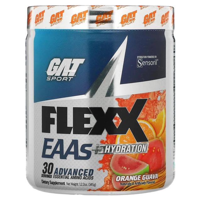 GAT, Flexx EAA'er + hydrering, Orange Guava, 12,2 oz (345 g) on Productcaster.