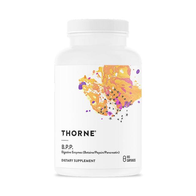 Thorne Research B.P.P. Digestive Enzyme (Betaine,Pancreatin,Pepsin) 180 Capsules on Productcaster.