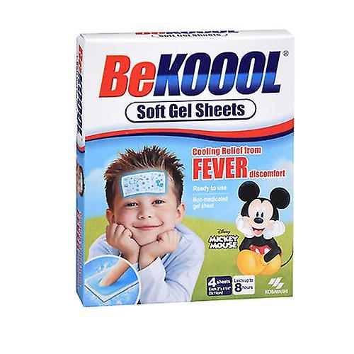 Be Koool Var Koool Soft Gel Sheets För barn, 4 vardera (Förpackning med 6) on Productcaster.