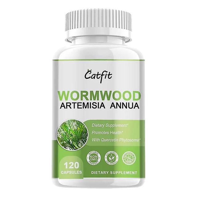 Vorallme Natural Herbal Wormwood Capsule, Soothe Uterus, Sterilize Dysmenorrhea, Help Digestion 120pcs on Productcaster.