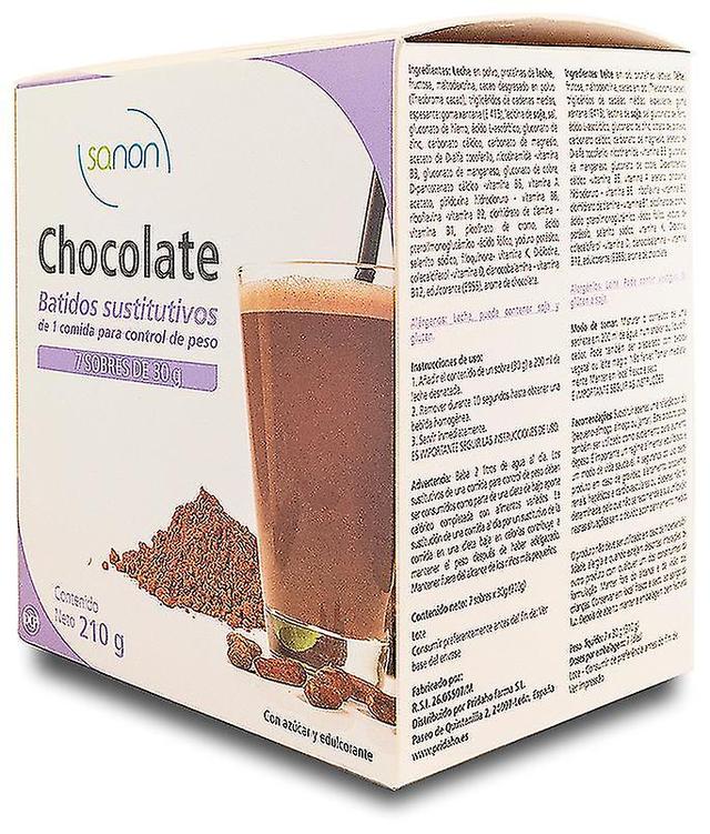 Sanon Chocolate Substitute Shake 7 Envelopes 30 gr 450 gr on Productcaster.