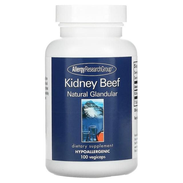 Allergy Research Group, Kidney Beef, Natural Glandular, 100 Vegicaps on Productcaster.