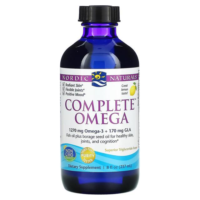 Nordic Naturals, Complete Omega, Lemon, 8 fl oz (237 ml) on Productcaster.