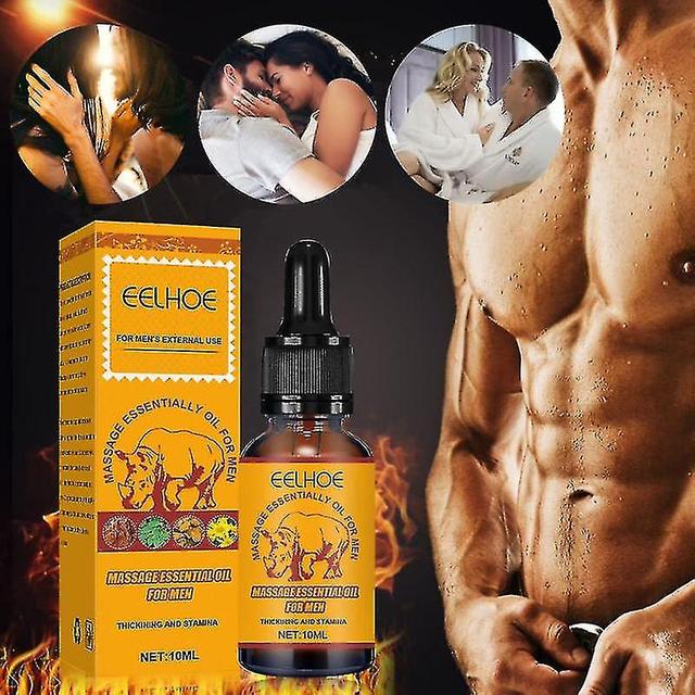 Youlaicai Eelhoe Men's Exclusive Sexy Strong Men's Essential Oil Enhance Endurance on Productcaster.