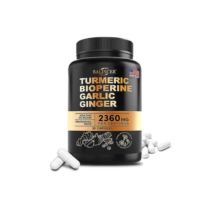 Vorallme Balincer Turmeric Extract - Aids In Fast Absorption Of Vitamins And Minerals, Relieves Pain And Inflammation Liver Protection 30 count-1 b... on Productcaster.