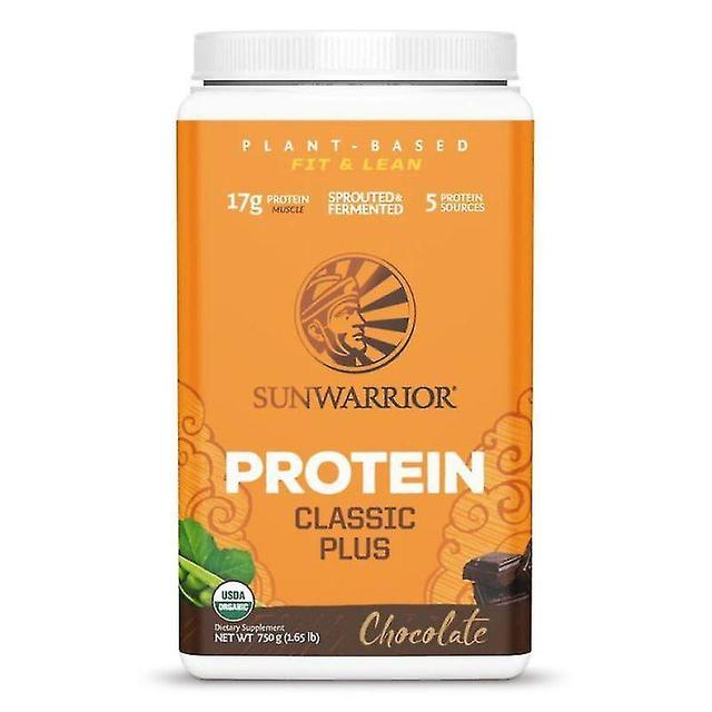 Sunwarrior Classic Plus Protein Chocolate 750g on Productcaster.