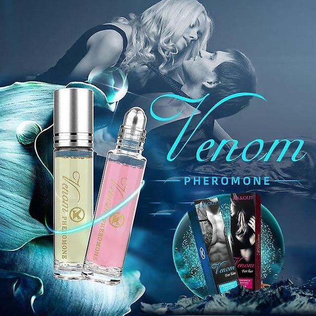 Pheromone Intimate Partner Perfume Attract Girl Men&women Roll On Fragrance for women 2pcs on Productcaster.