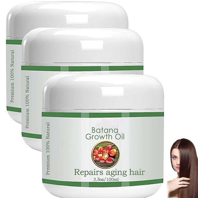 Ofocase Batana Oil Organic For Healthy Hair,batana Hair Cream 100% Natural, Promotes Hair Wellness For Men & Womenenhances Hair & Skin Radiance 3 pcs on Productcaster.