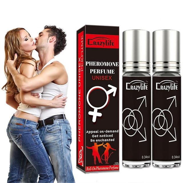 2pcs Sex Pheromone Intimate Partner Perfume Spray Fragrance Men Women 10ml on Productcaster.