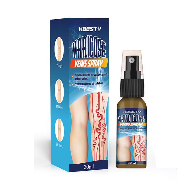 Hefansi Varicose Vein Spray,helps Improve Circulation And Strengthen Capillary Health To Reduce Venous Congestion And Reduce The Appearance Varicos... on Productcaster.