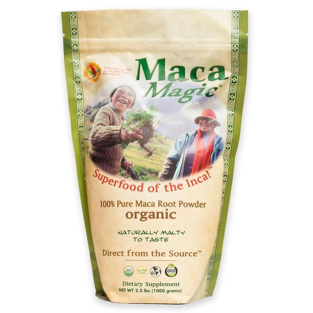 Maca Magic, Bio, 100% pure Maca Wurzelpulver, 2,2 lbs (1000 g) on Productcaster.