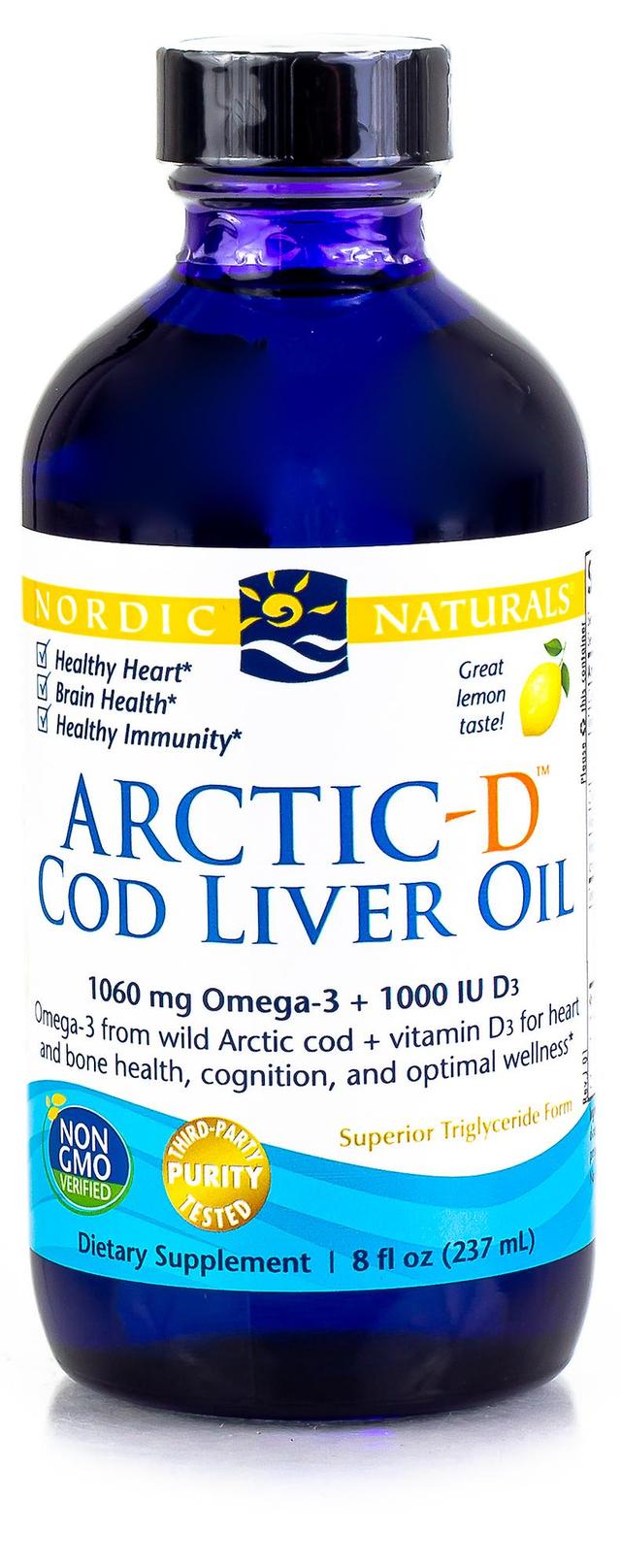 Nordic Naturals Arctic COD Liver olje-D 237 ml on Productcaster.