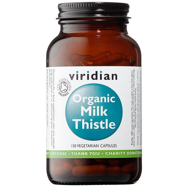 Viridian organic milk thistle 150's on Productcaster.