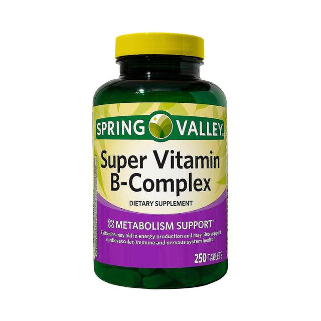 Spring valley super vitamin b-complex dietary supplement, 250 ea on Productcaster.