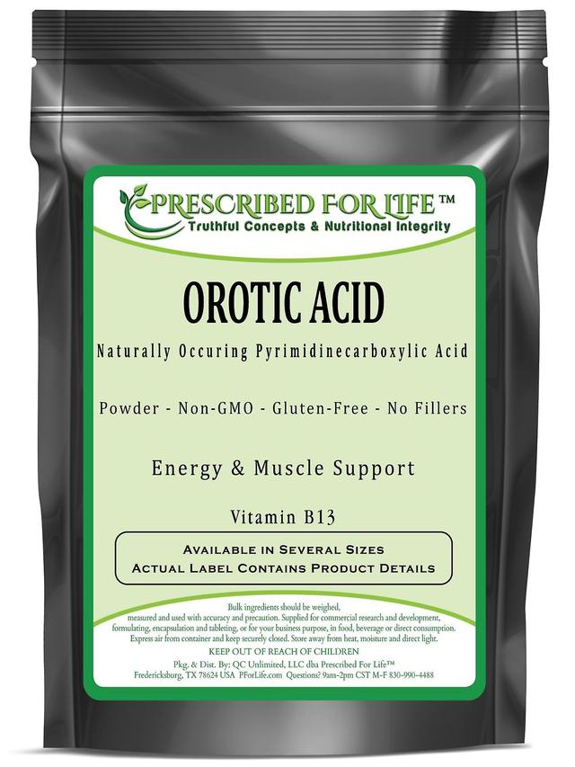 Prescribed For Life Orotic Acid-luonnossa esiintyä Pyrimidinecarboksyylihappo jauhe 2 kg (4.4 lb) on Productcaster.