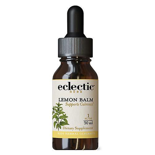 Eclectic Institute Eclectic Herb Kid's Lemon Balm, Lemon Flavor 1 Oz Alcohol free (Pack of 4) on Productcaster.