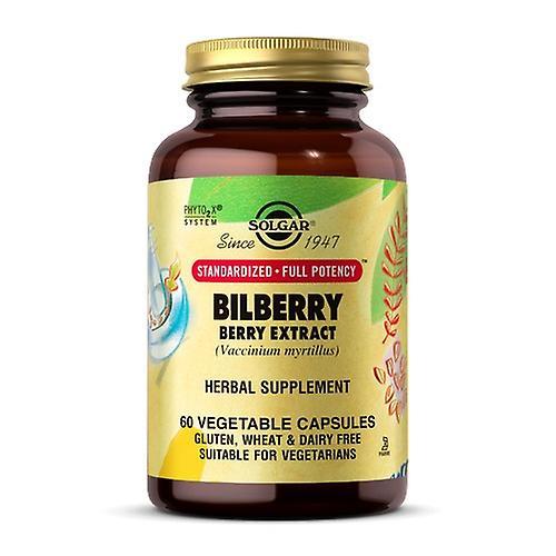 Solgar SFP Bilberry Berry Extract Plantaardige Capsules, 60 V Caps (Pack van 6) on Productcaster.