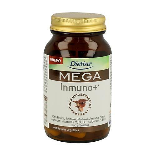 Dietisa Mega Inmune 60 vegetable capsules on Productcaster.