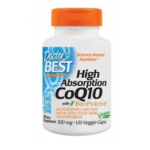 Doctor's Best Doctors Best High Absorption CoQ10 with Bioperine,100 mg ,120 Veggie Caps (Pack of 6) on Productcaster.